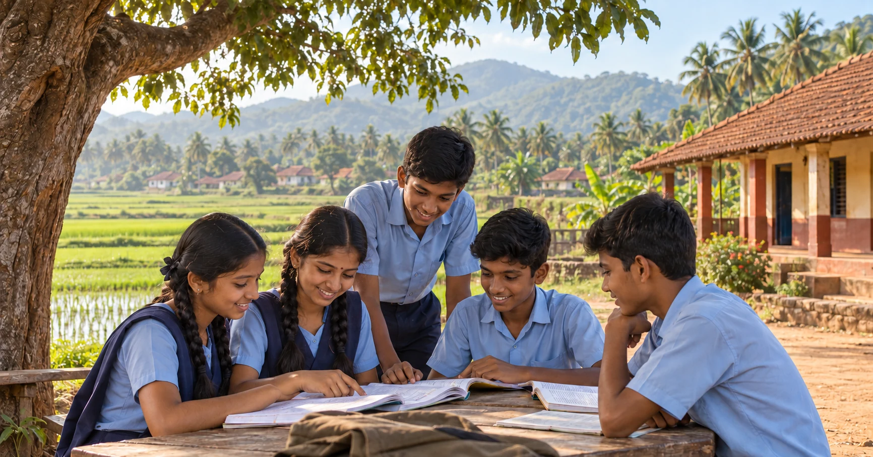 Students and education in rural India